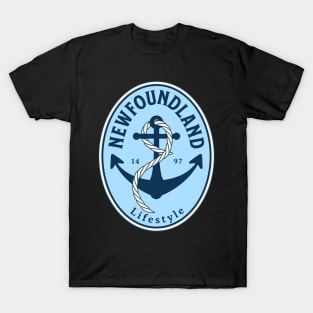 Newfoundland Nautical Lifestyle T-Shirt T-Shirt